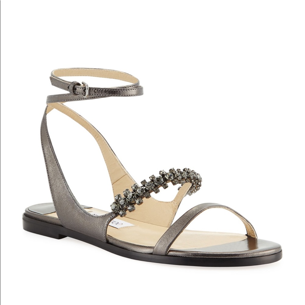 Jimmy Choo sandal with crystals